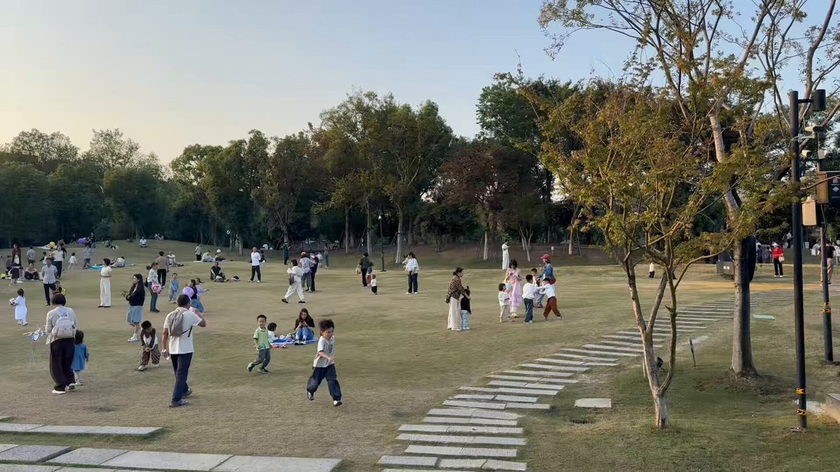 图拉鼎 视频封面：长满娃的玉鸟集原野大草坪，比幼儿园还热闹。
